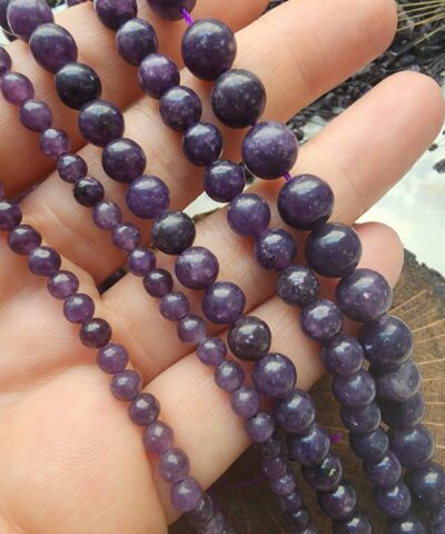 Lepidolite Dogal Tas Dizi 3