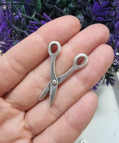 Makas Zamak Dokum Kolye Ucu 2