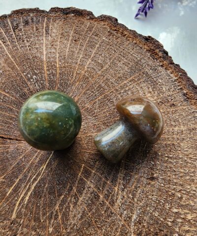 Mantar Yesil Akik Tasi 2