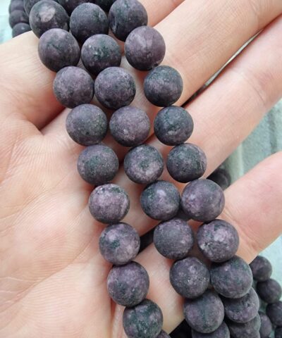 Mat Dogal Tas Boncuk Cesitleri 8 Mm 507