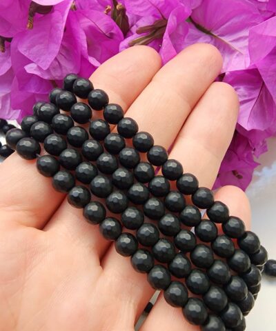 Mat Faset Kesim Oniks Tasi 6 Mm