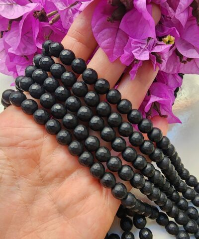 Mat Faset Kesim Oniks Tasi 8 Mm