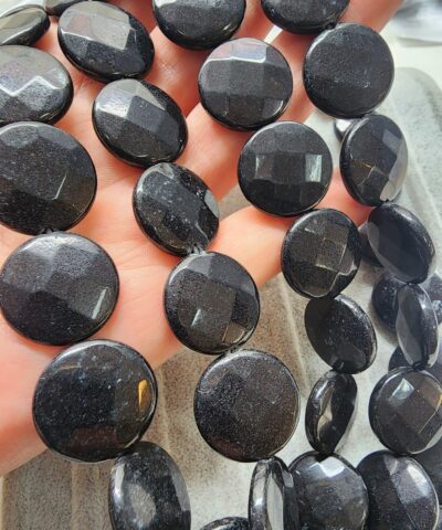 Mat Yuvarlak Tablet Oniks Dogal Tas