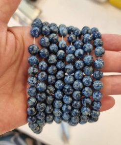 Mavi Beyaz Ceyt Doğal Taş 8 mm