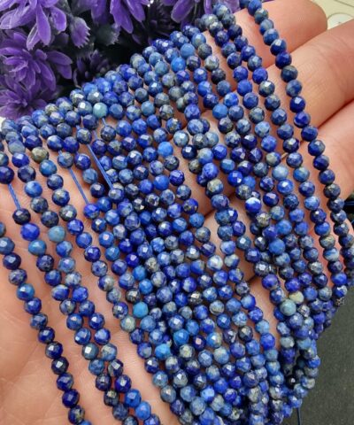 Mavi Safir Faset Kesim 4 Mm Dogal Tas 3