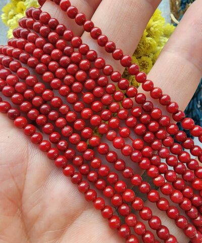 Mercan Dizi Dogal Tas 3 Mm