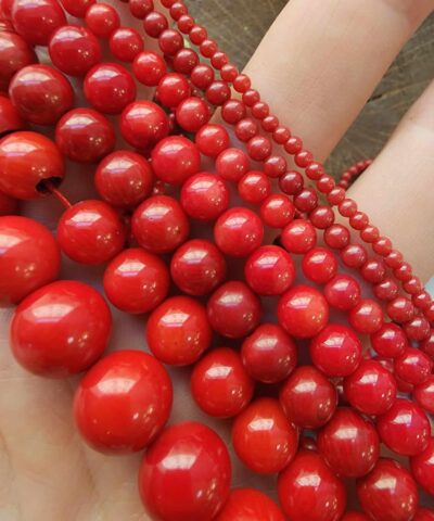 Mercan Dizi Dogal Tas