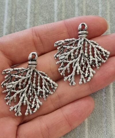 Mercan Rodyum Kolye Ucu Kaplama 3