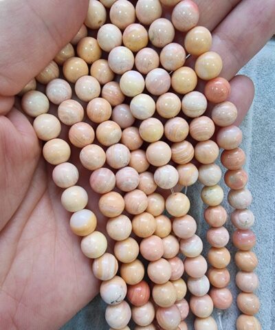Mercan Sedef Dogal Tas 8 Mm 2