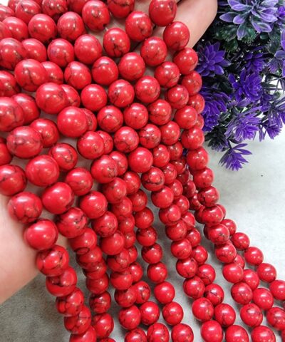 Mercan Turkuaz Dogal Tas 10 Mm