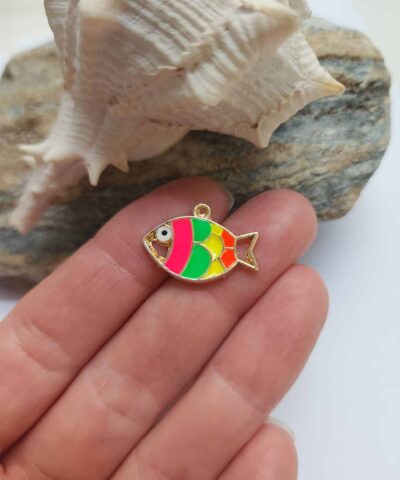 Mineli Balik Kolye Ucu 505