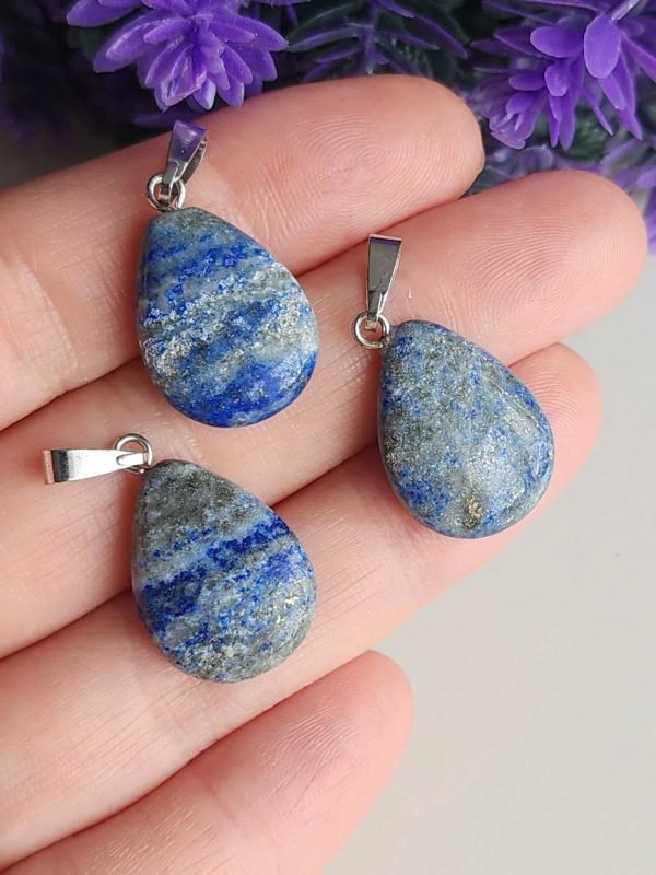 Mini Damla Lapis Taşı Kolye Ucu