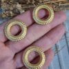 Motifli Kalin Halka 23 Mm 2