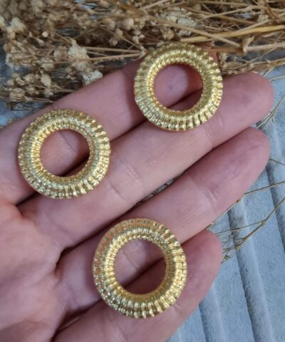 Motifli Kalin Halka 23 Mm 2