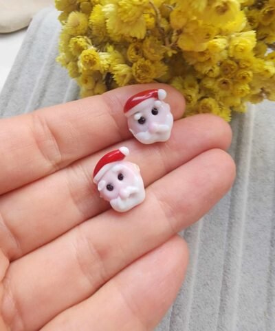 Murano Obje Noel Baba Takı Aparatı Objesi