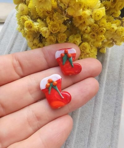 Murano Yeniyıl Çorap Objesi Bileklik Aparatı