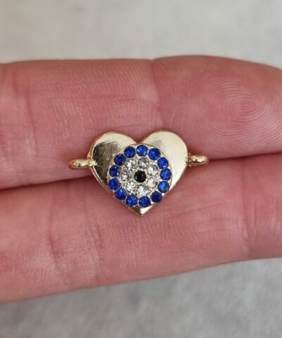 Nazar Gozlu Kalp Bileklik Malzemesi 502