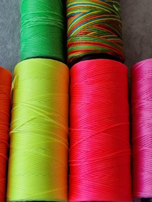 Neon Renk Mumlu Tesbih ve Bileklik İpi 1 Metre