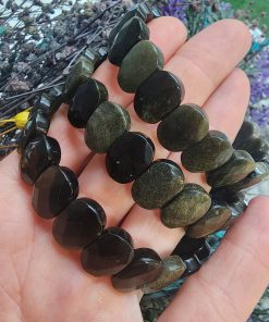 Obsidyen Doğal Taş Bileklik