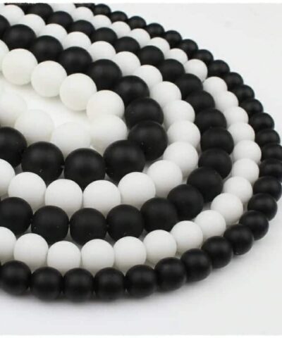 Oniks Beyaz Dogal Tas Dizi 3