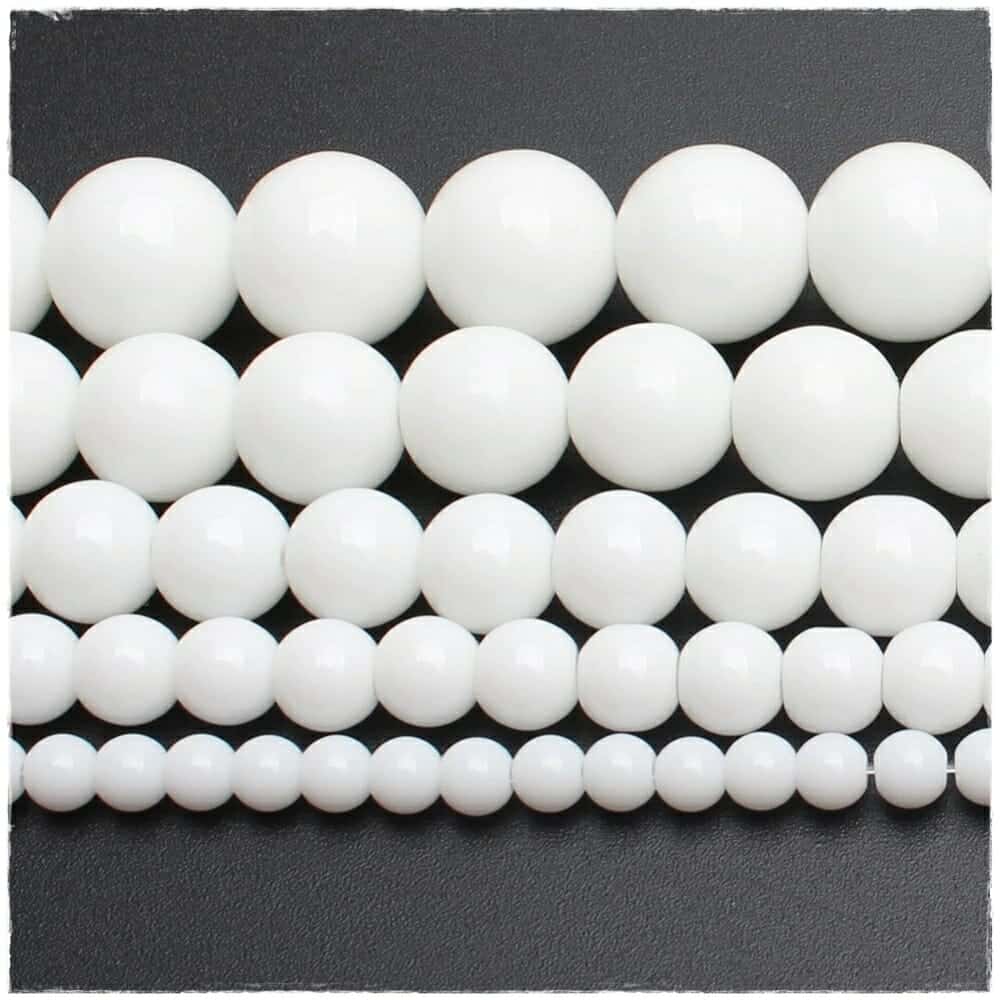 Oniks Beyaz Dogal Tas Dizi 5