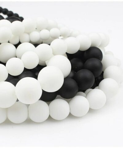 Oniks Beyaz Dogal Tas Dizi 6