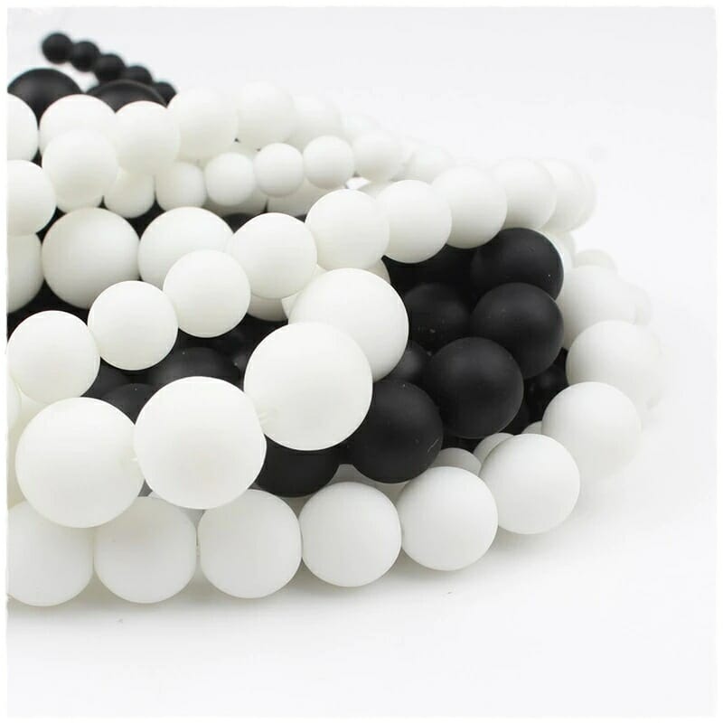 Oniks Beyaz Dogal Tas Dizi 6