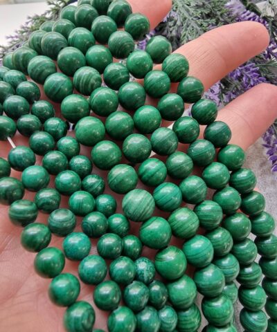 Orijinal Malakit Dogal Tasi Dizi Aab 2