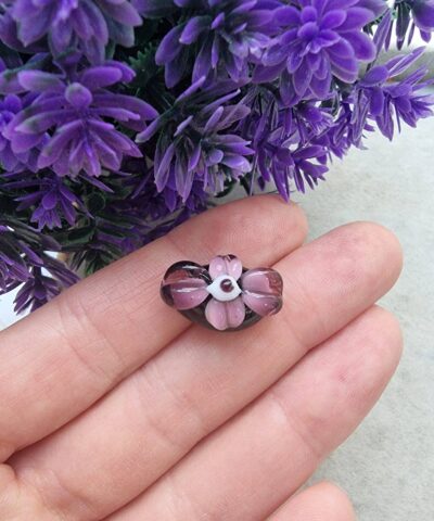 Orkide Cicegi Murano Cam Obje 505