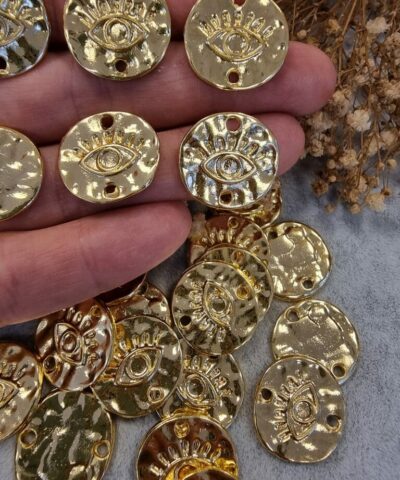 Otantik Goz Cift Delikli Bileklik Malzemesi 2