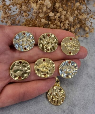 Otantik Goz Cift Delikli Bileklik Malzemesi 3