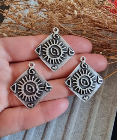 Otantik Güneş Göz Kolye Ucu