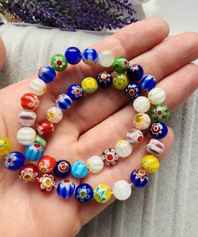 Otantik Murano Top Boncuk 8 Mm