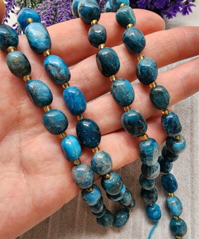 Oval Apatit Dogal Tas 4