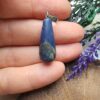Oval Damla Lapis Tasi Kolye Ucu 4