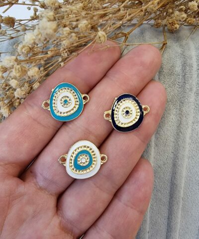 Oval Desenli Bileklik Ucu