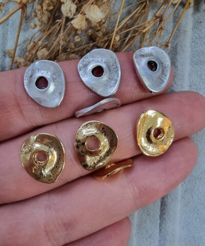 Oval Disk 12 mm Takı Ara Aparatı