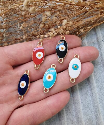 Oval Nazar Gozlu Bileklik Malzemesi 1