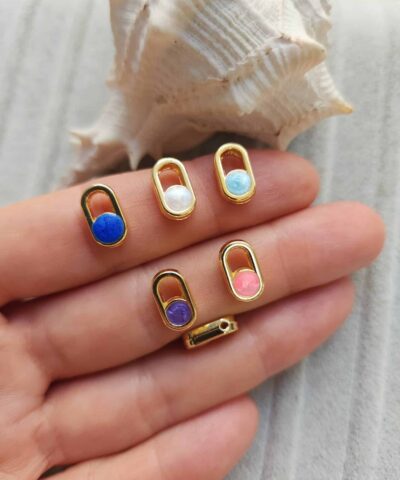 Oval Sallantı Sedef Mineli Aparat