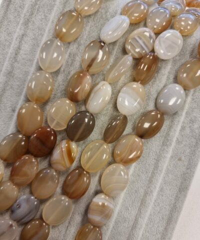 Oval Sekilli Akik Dogal Tas 15x20 2