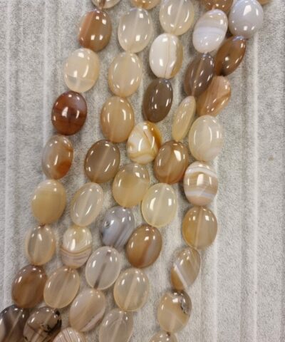 Oval Sekilli Akik Dogal Tas 15x20 4