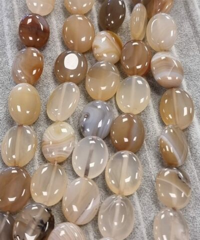 Oval Sekilli Akik Dogal Tas 15x20 5