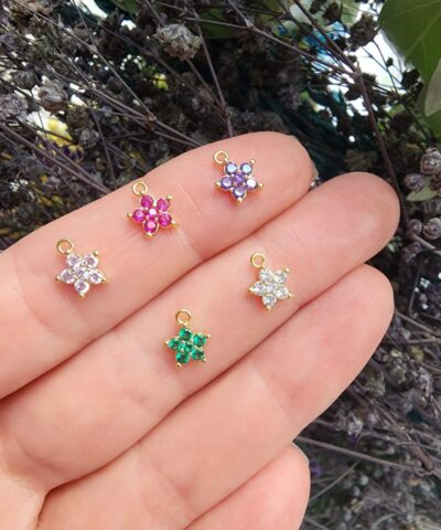 Papatya Çarm Kolye Ucu