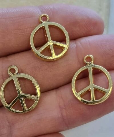 Peace Dokum Kolye Ucu