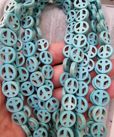 Peace Turkuaz Dogal Tas