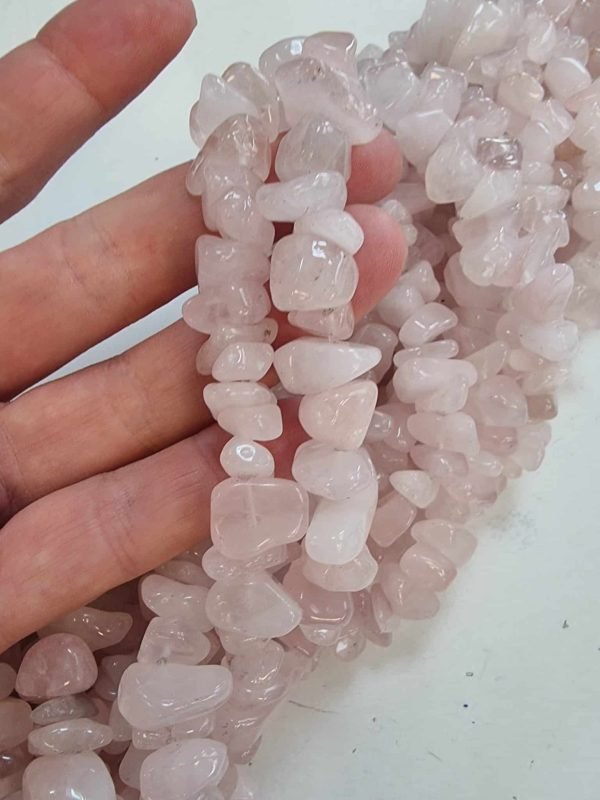 Pembe Kuvars Kırık Taş Büyük Boy