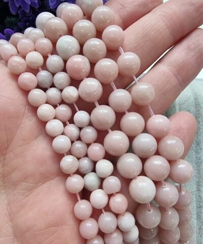 Pembe Opal Doğal Taş Dizi
