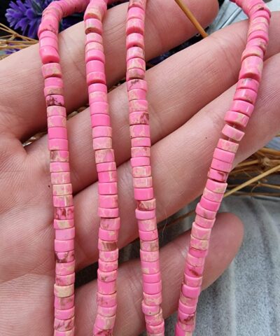 Pembe Varisit Dogal Tas Dizi