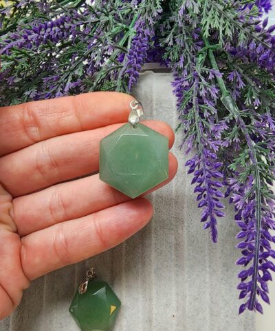 Petek Aventurin Tasi Kolye Ucu 2