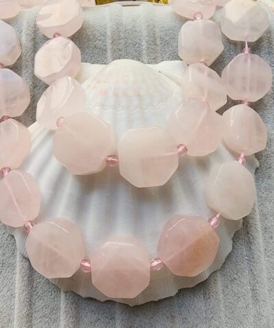 Petek Pembe Kuvars Dogal Tas Cesitleri 20 Mm